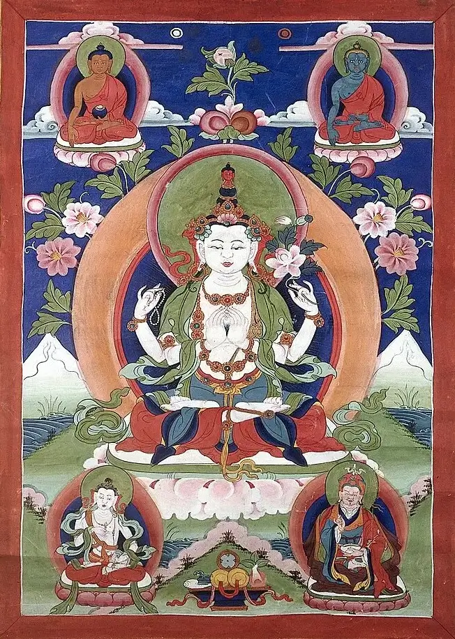 4-рукий Авалокитешвара