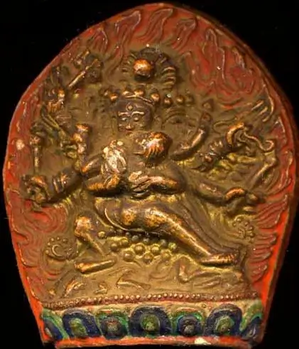 Дамдин Ясан (золотая версия) - символ единства мужского и женского начала