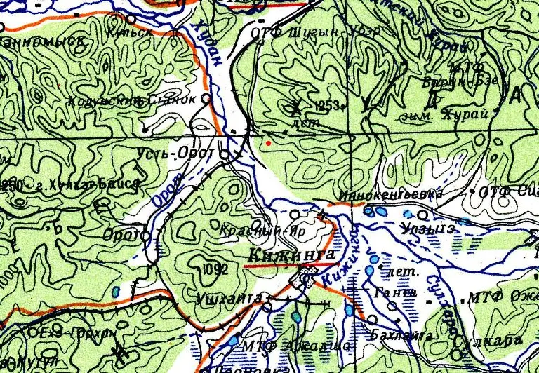 Отметка расположения ступы на карте