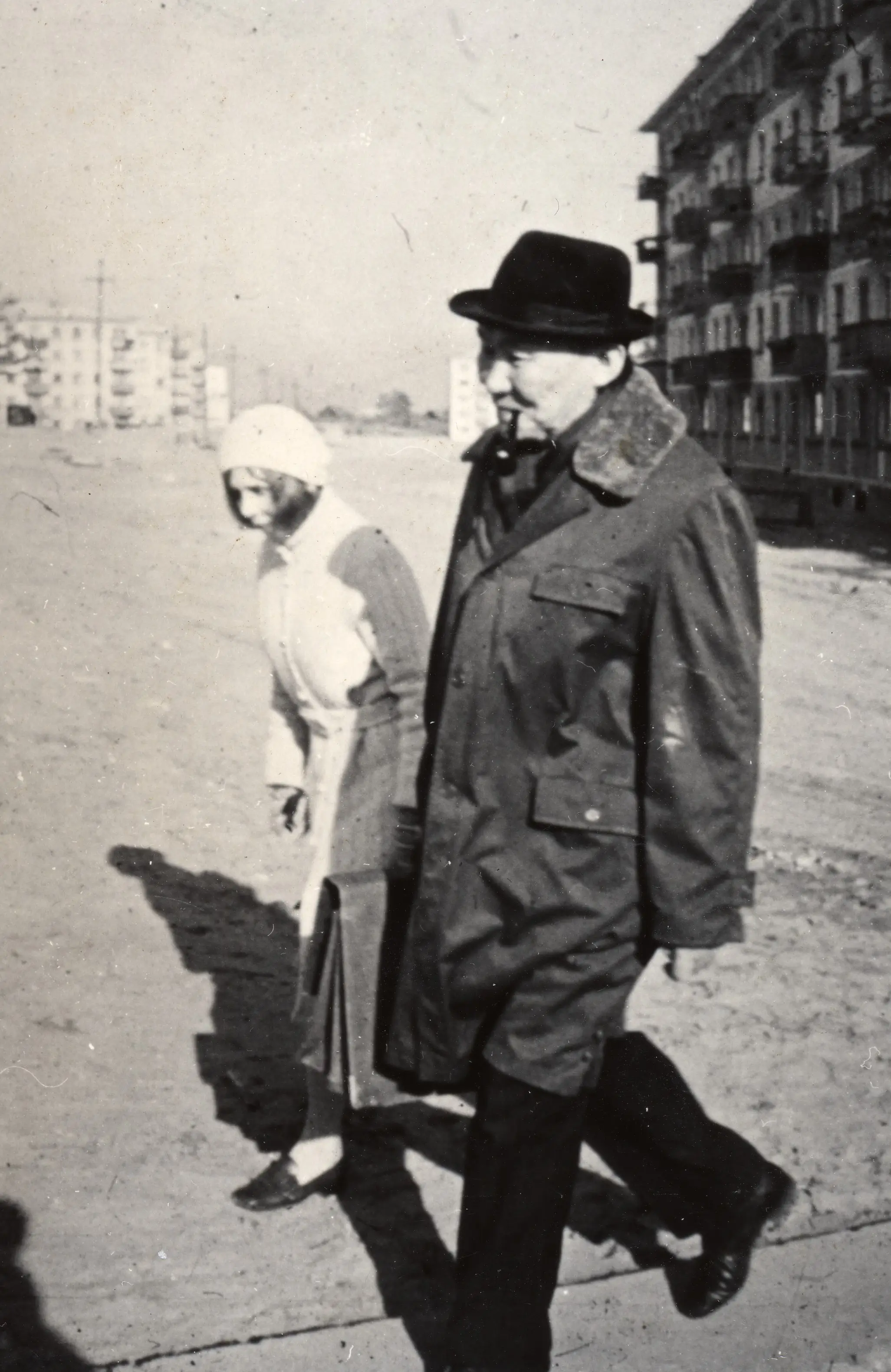 Б. Д. Дандарон и Майя Карк, Улан-Удэ. 1972 г.