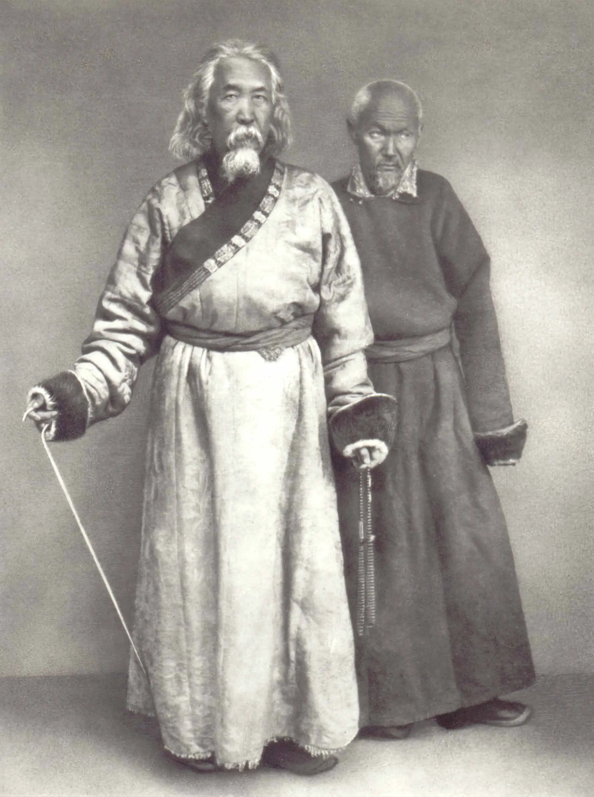 Лубсан Сандан Цыденов и Агван Силнам Тузол Дорже, 1919 г.