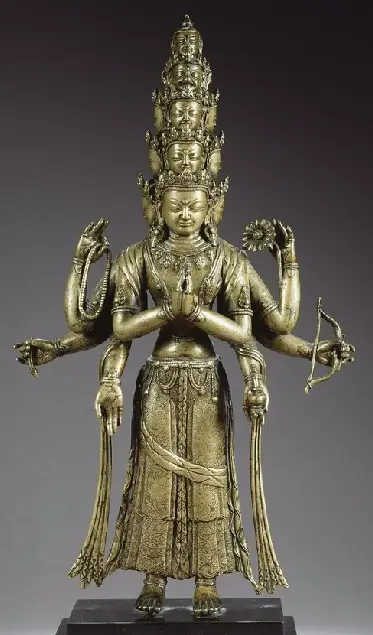 Avalokiteshvara Ekadashamukha