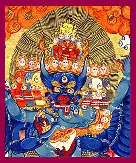 Лик Шри Ваджрабхайравы